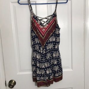 ANGIE Elephant Romper